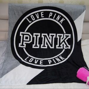 Victoria secret pink blanket